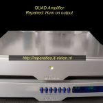 QUAD Amplifier Hum on outputs