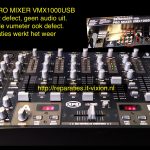Behringer pro mixer vmx1000usb