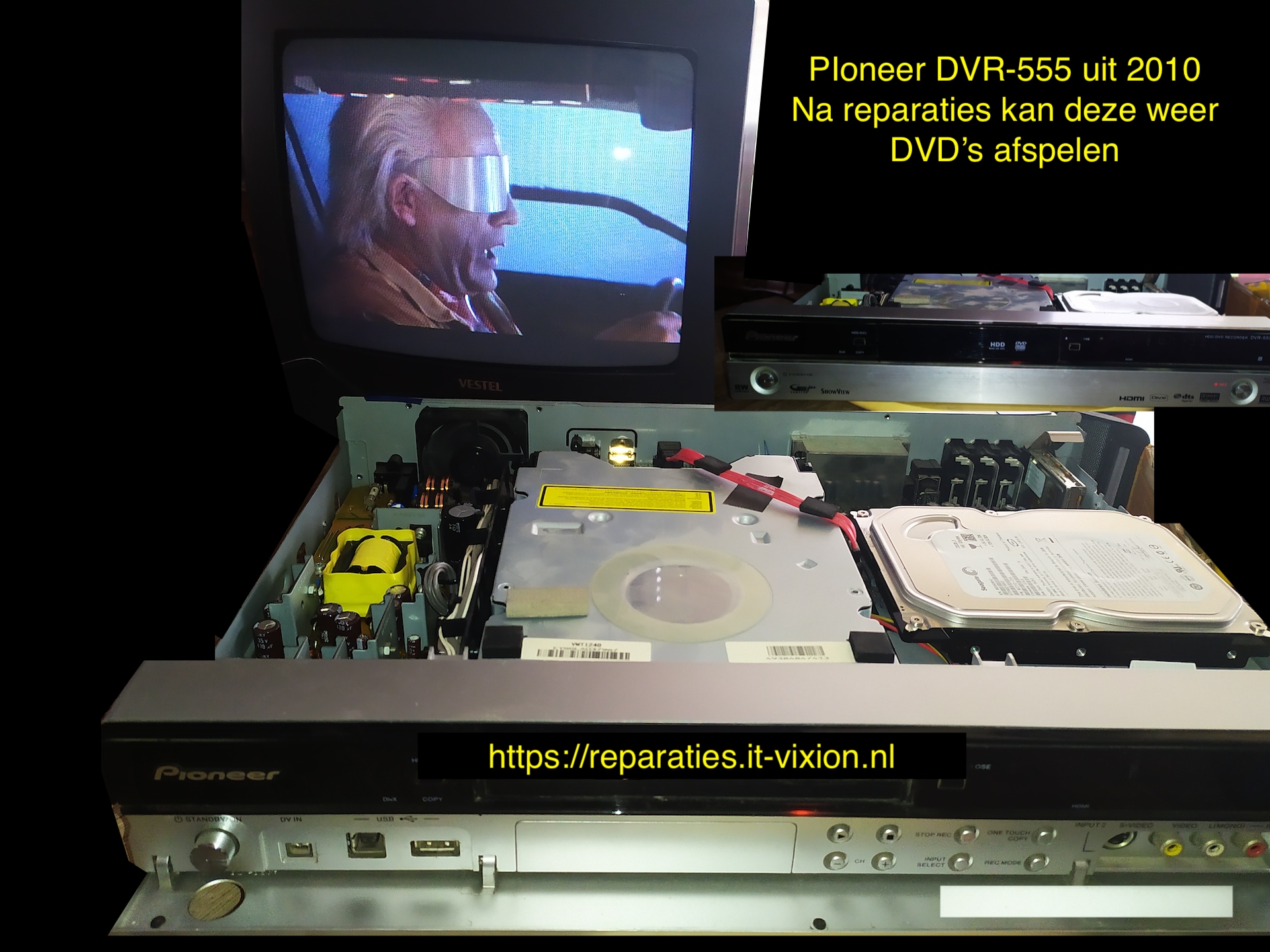 Pioneer DVR 555 uit 2010