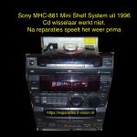 Sony MHC-881 Mini Shelf System (1996)