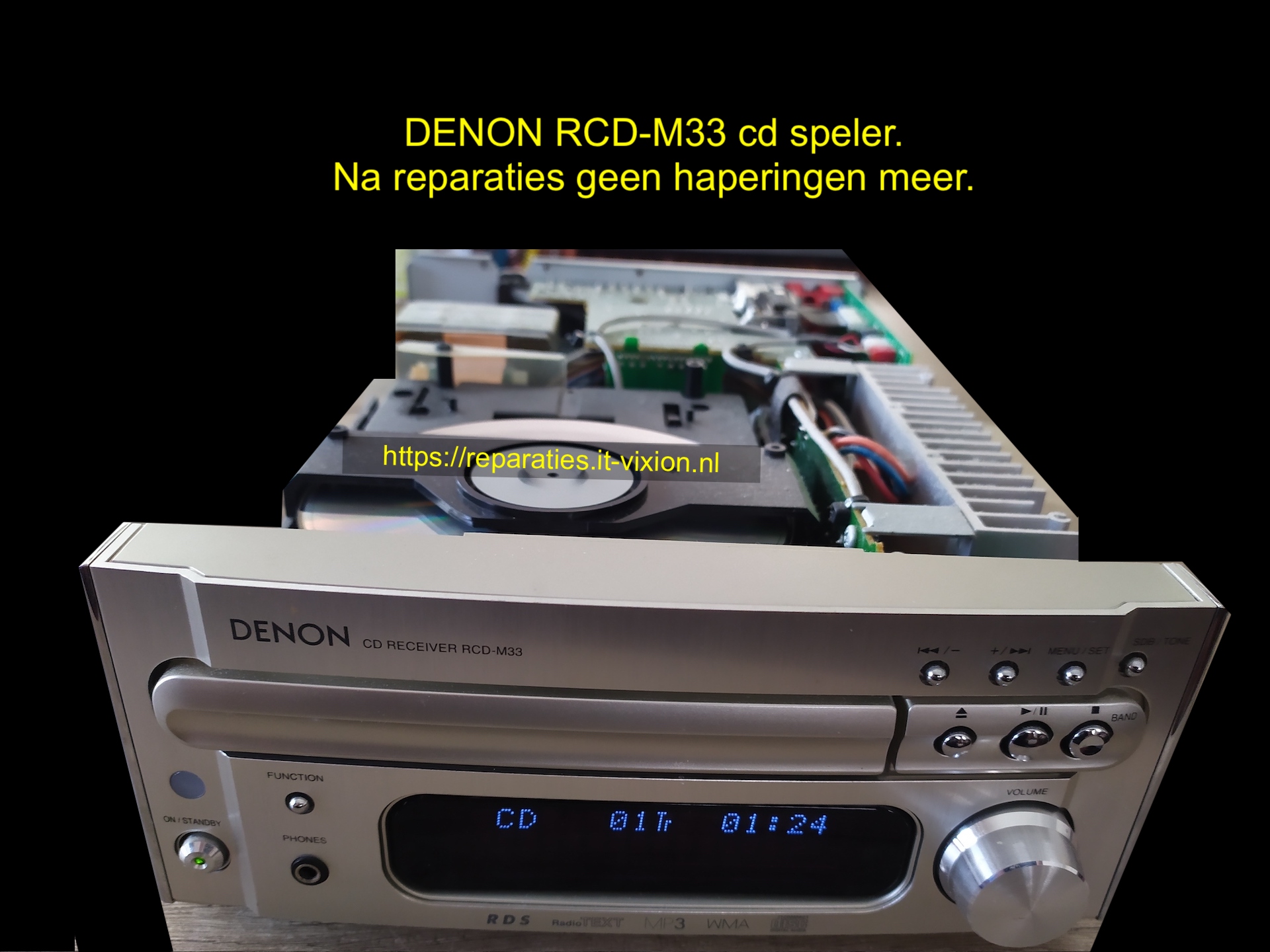 IT-VIXION Reparatie van CD DVD speler