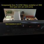 Sony TA-AV581 Stereo versterker