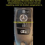 Mercedes-Benz Sprinter afstandsbediening