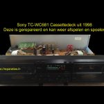 Sony TC-WC681 Cassettedeck