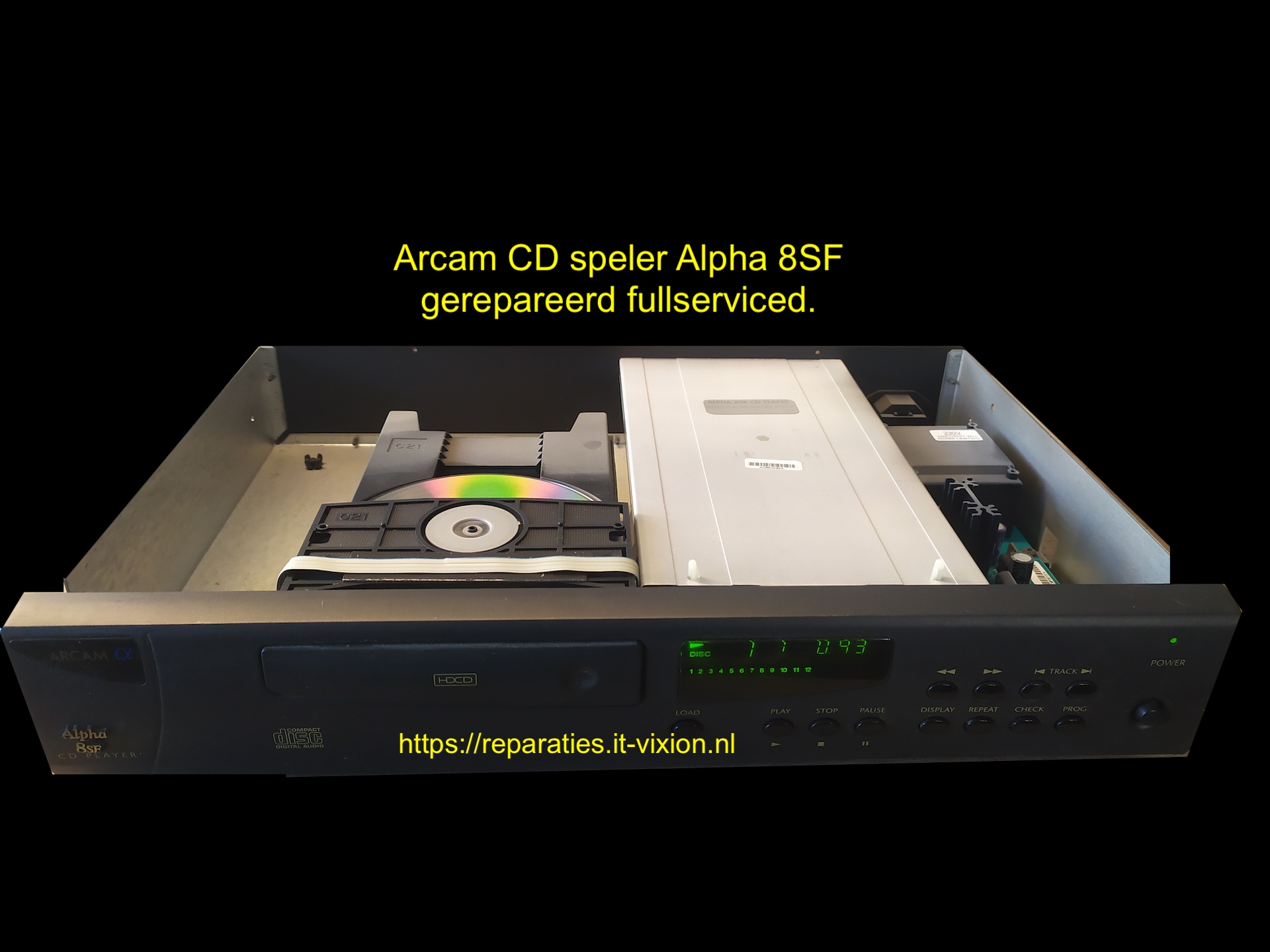 pen Reis Referendum IT-VIXION Reparatie van CD DVD en Minidisc speler 